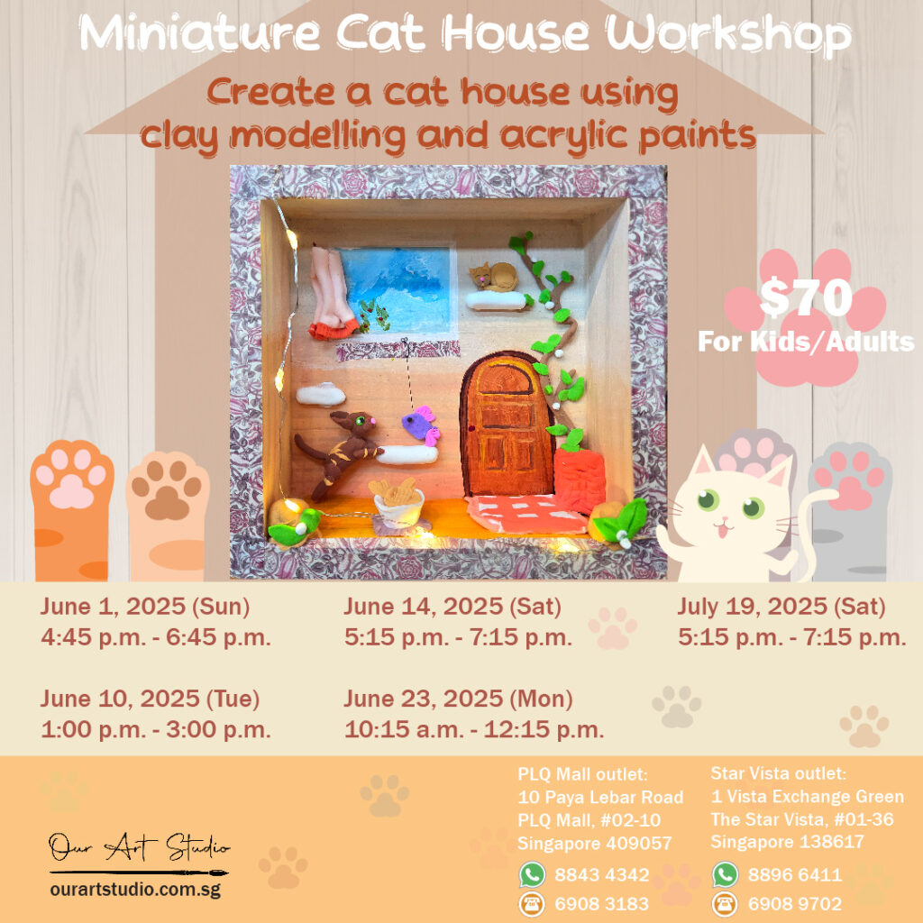 Miniature Cat House Workshop - Our Art Studio